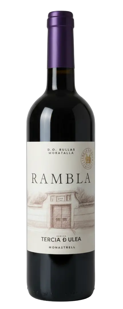 Rambla · Tinto joven 100% Monastrell de Bodega Tercia de Ulea (D.O. Bullas, Moratalla)
