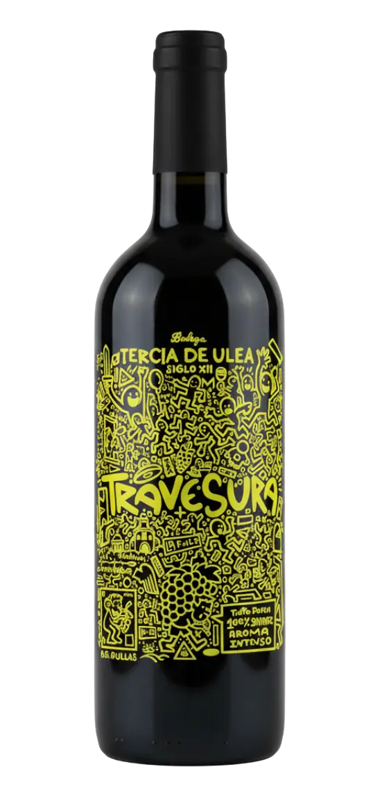 Travesura Shyraz · Tinto joven 100% Syrah de Bodega Tercia de Ulea (D.O. Bullas, Moratalla)